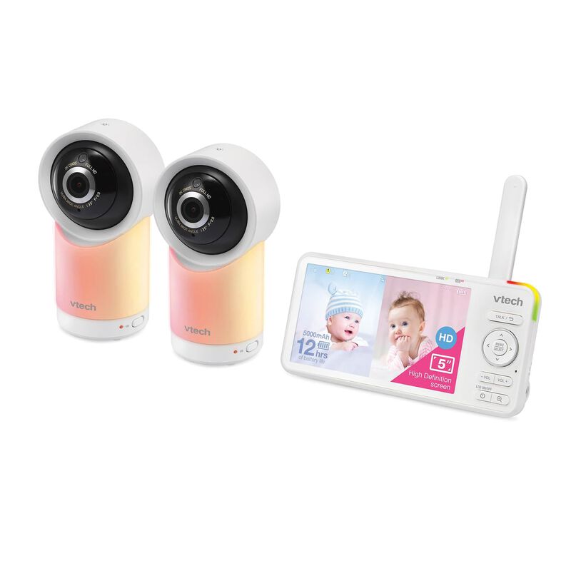 Monitor De V&iacute;deo Para Beb&eacute;s Vtech Rm5766-2hd Sm... image number null