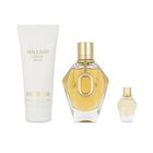 Set Million Gold 3pzsfragancia 90ml Edp Spray/ Body Lotion 100ml/ 5ml Edp
