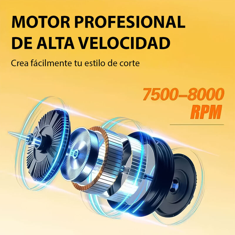 Kit Inal&aacute;mbrico Kemei KM-8566 Clipper Trimmer Y... image number null