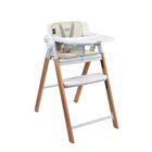 Silla Alta Periquera 2 En 1 Plegable Con Arnes De 5 Puntos