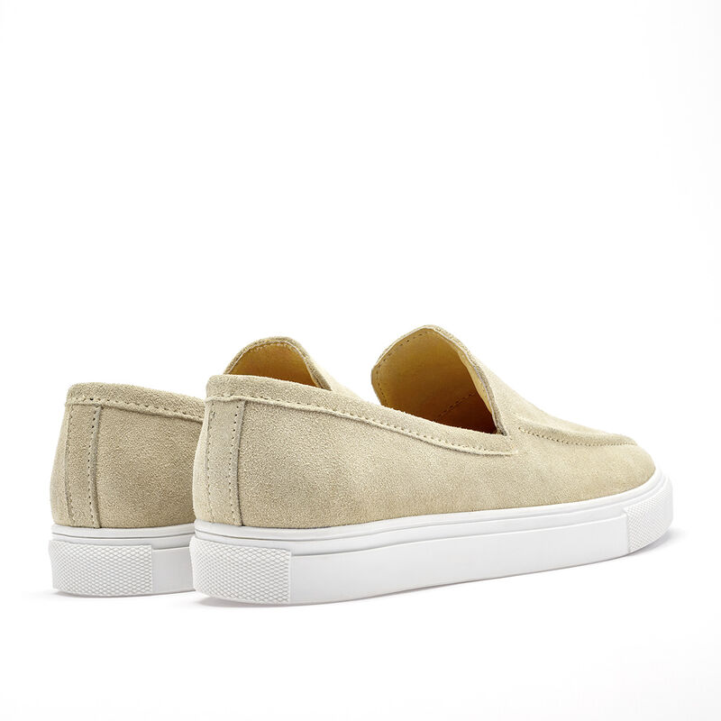 Elegancy zapato casual piel para hombre beige c... image number null