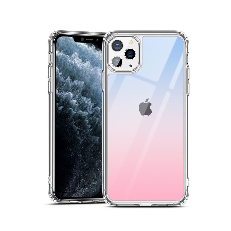 Funda Esr Mimic Para Iphone 11 Pro Transp Rojo ... image number null