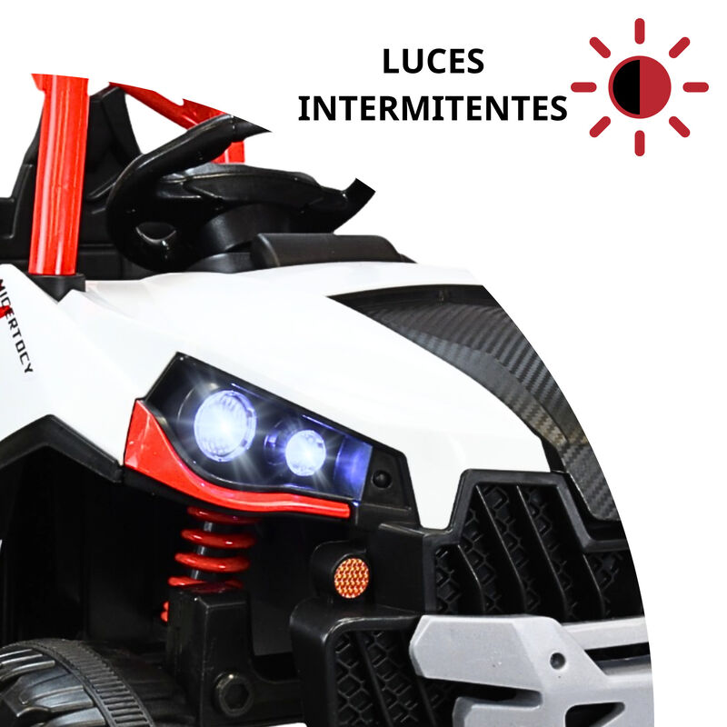 Montable Eléctrico para Niños 4x4 Luz Sonido Bl... image number null