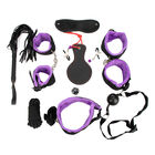 KIT BONDAGE SET TUTIFRUTI BDSM 10 PZS MORADO