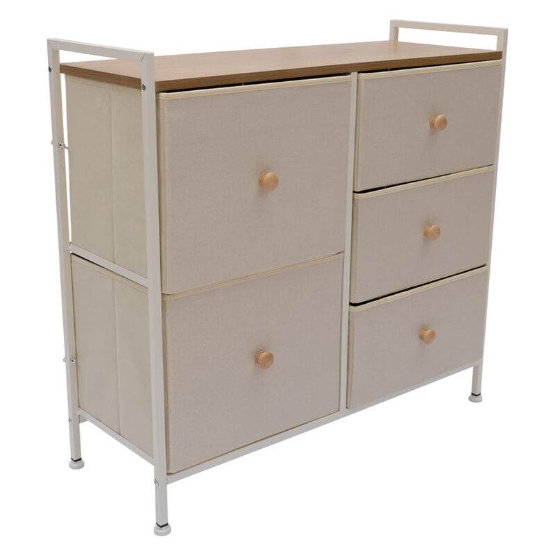 Cajonera de 5 Cajones - Color Beige image number null