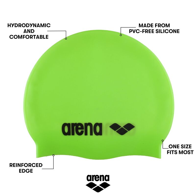 Gorro De Nataci&oacute;n Arena Classic Unisex De Silic... image number null