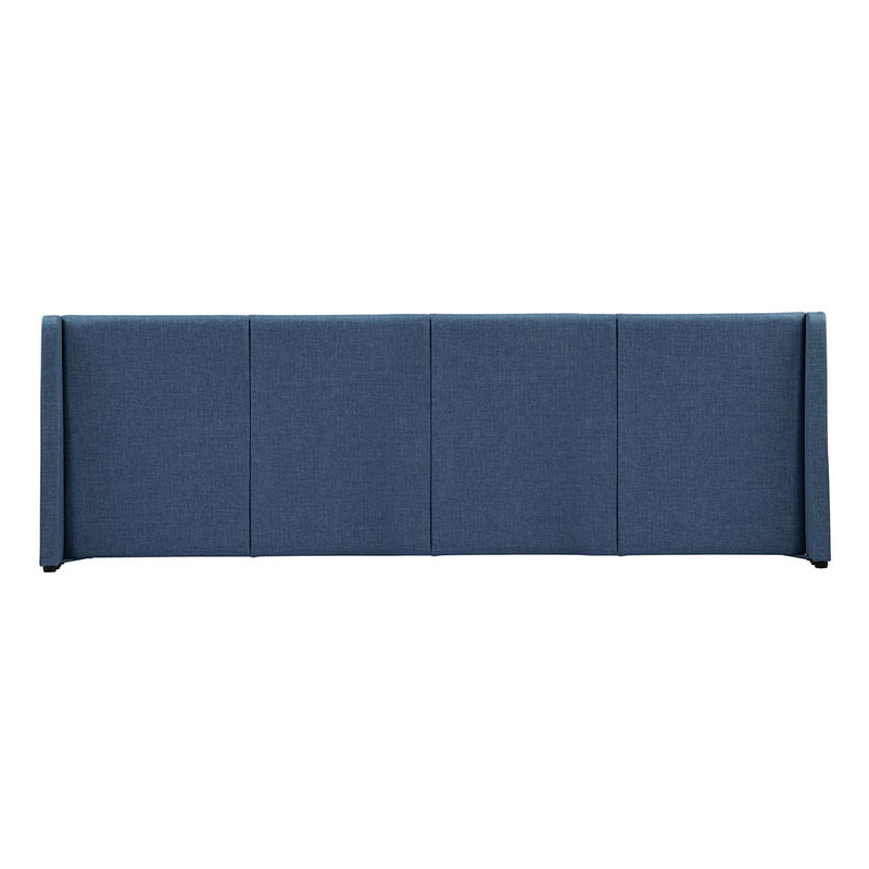 Cabecera King Size Dicasa Milan Azul Oceano image number null