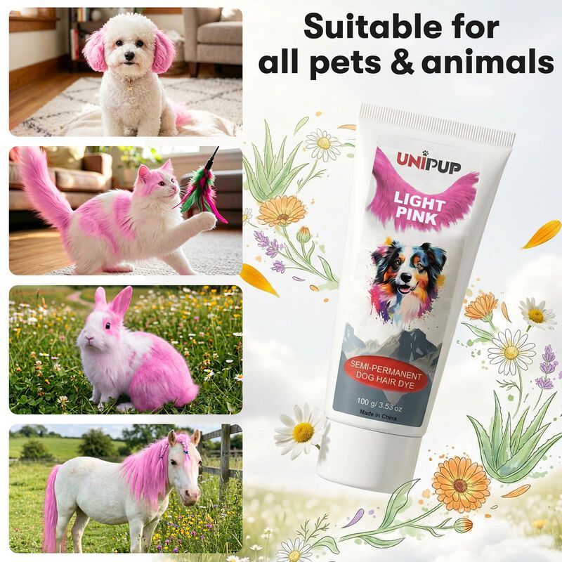 Tinte Para Pelo De Perro Unipup 100 g Rosa Clar... image number null