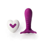 DILDO TEXTURIZADO MORADO SIRENA