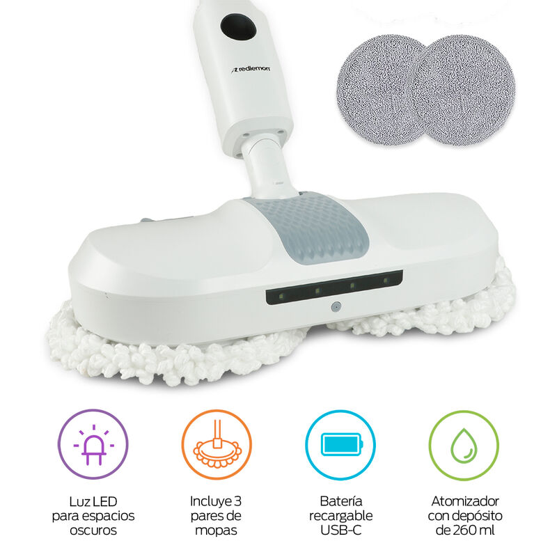 Trapeador Eléctrico Giratorio 200 RPM Mop Atomi... image number null