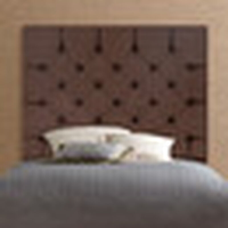 Cabecera Matrimonial Dicasa Capri Chocolate image number null