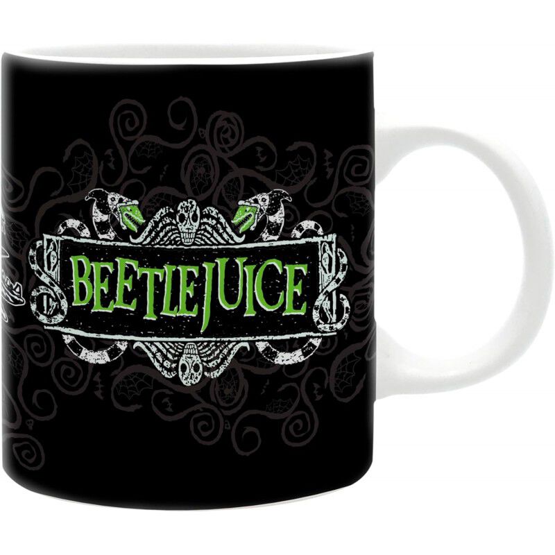Taza Beetlejuice 1988 Cer&aacute;mica 320 mls image number null