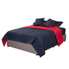 Edred&oacute;n Matrimonial Dicasa Doble Vista Couzy Rojo/azul