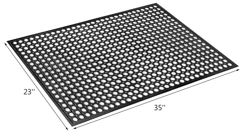 Felpudo Yesland 91 cm X 61 cm De Goma Antidesli... image number null