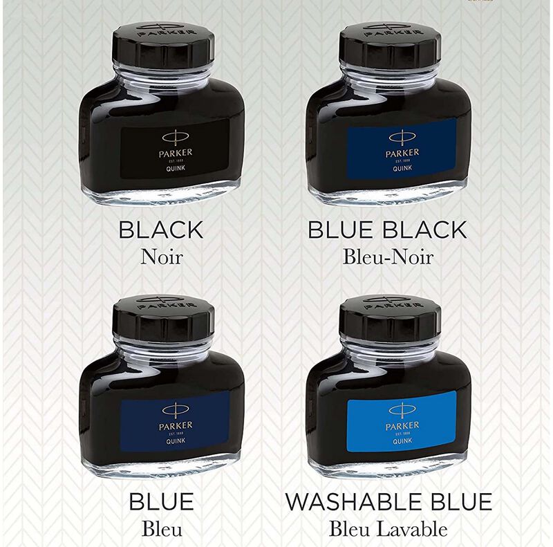 Botella De Tinta Parker Quink Azul-negro 57 Ml image number null