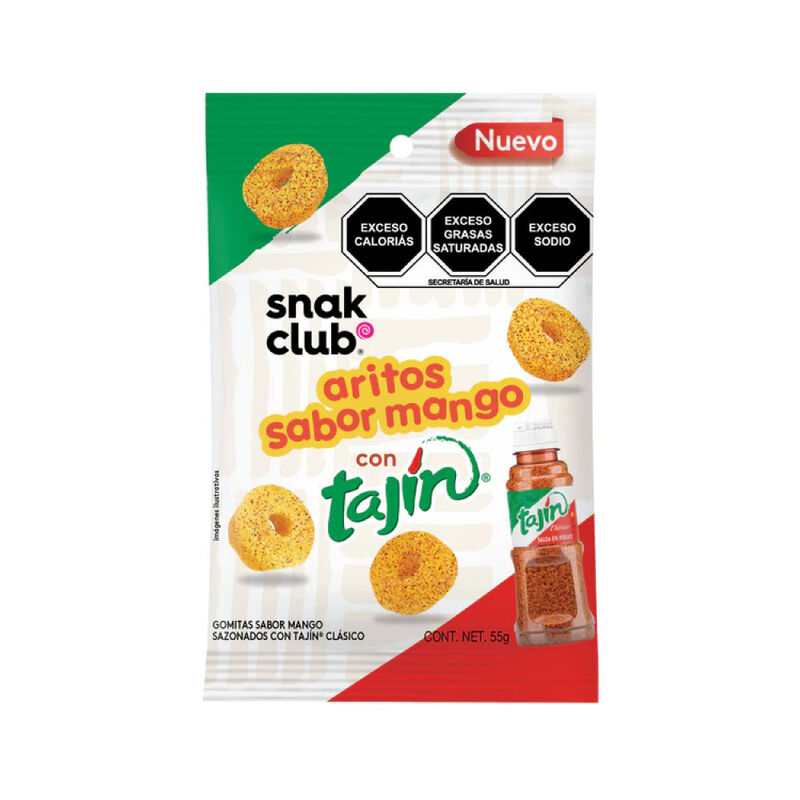 ARITOS DE GOMITA MANGO CON TAIJN 55GR image number null