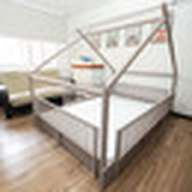 Matrimonial - Cama Chalet Montessori de Madera ... image number null