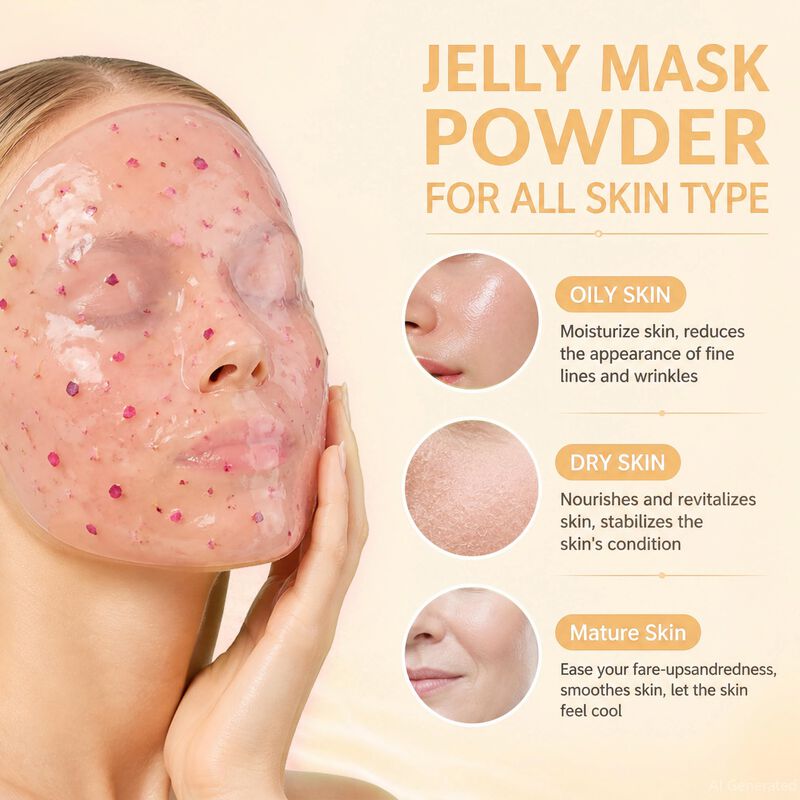 Mascarilla Jelly YMEYFAN 650g Hidratante Facial image number null
