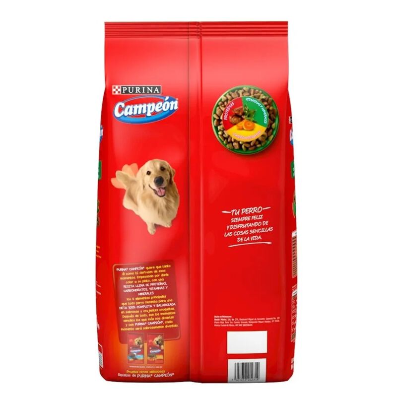 Alimento Campe&oacute;n Recetas Caseras Para Perro Adu... image number null