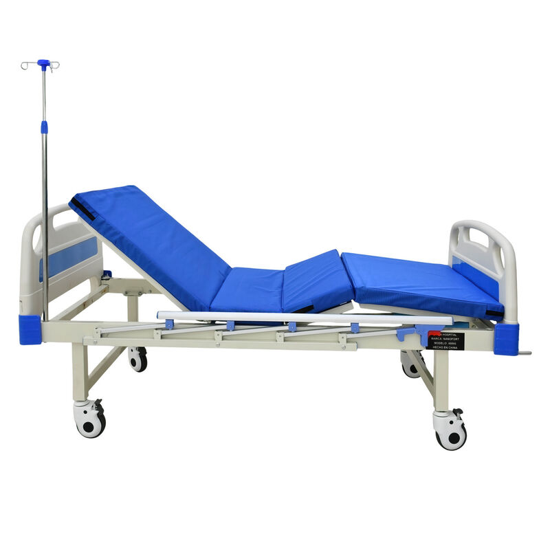 Cama Hospitalaria Manual Incluye Colchón Y Port... image number null