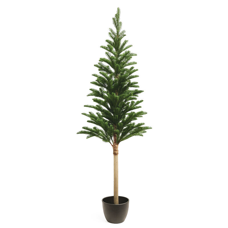 &Aacute;rbol de Navidad Premium Verde Minimalista en M... image number null