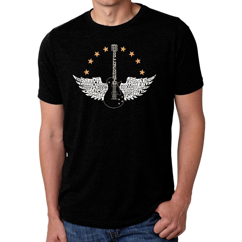 Camiseta Mezcla Premium Word Art Para Hombre - ... image number null