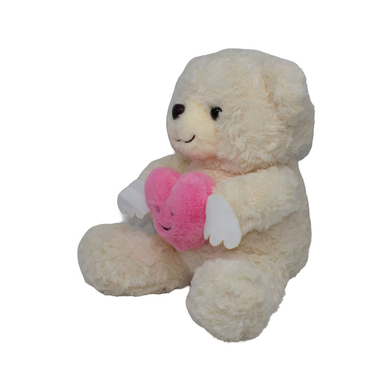 Oso De Peluche Coraz&oacute;n Con Alas Regalo San Vale... image number null