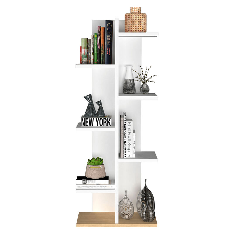 Librero Minimalista Blanco &nbsp;Linea Atlas Home image number null