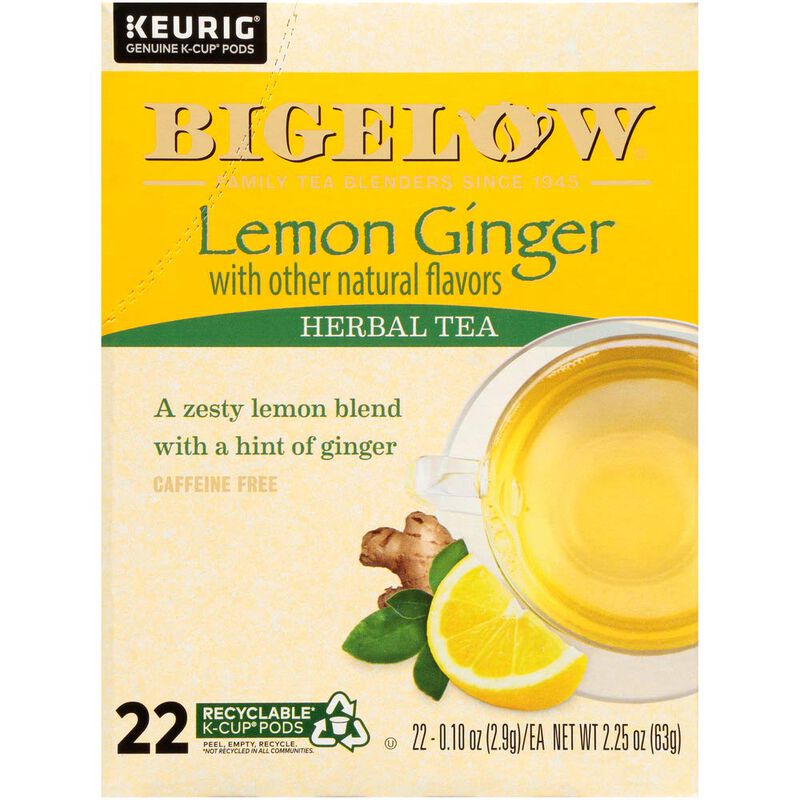 T&eacute; Bigelow Lim&oacute;n Y Jengibre K‑cups 22 Unidades ... image number null