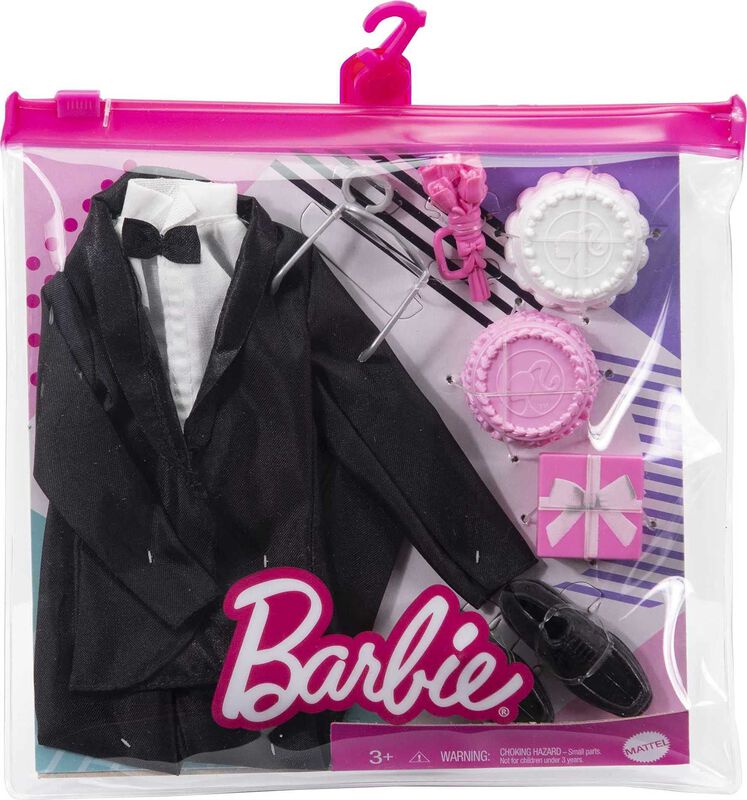 Set De Moda Y Accesorios Barbie Novia Con Ken N... image number null
