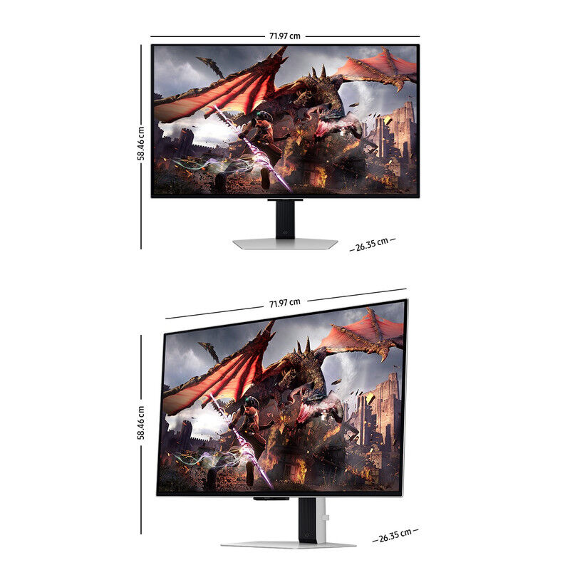 Monitor Gamer 32 Samsung Odyssey OLED G8 240 Hz... image number null