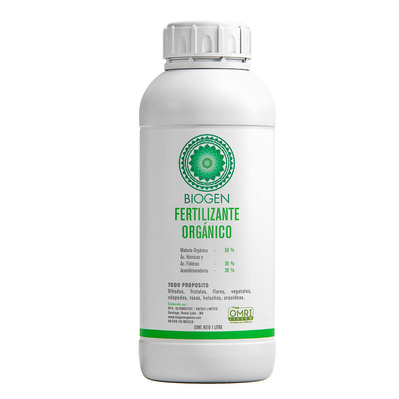 Fertilizante Orgánico Biogen 1 Litro image number null