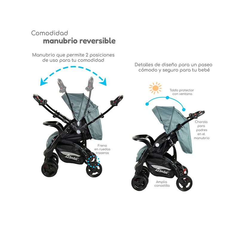 Travel System Elite D'bebe &mdash; Plegable Con Una M... image number null