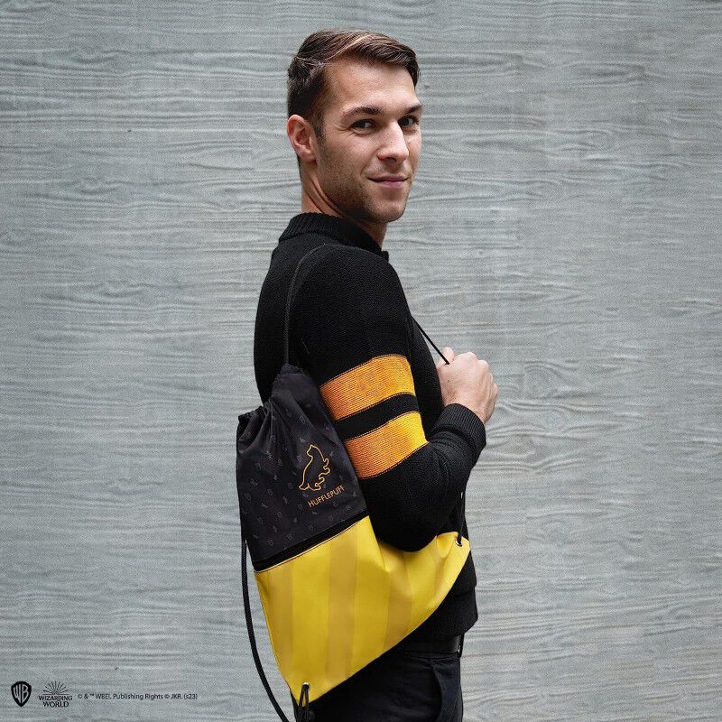 Mochila Saco Hufflepuff Harry Potter image number null