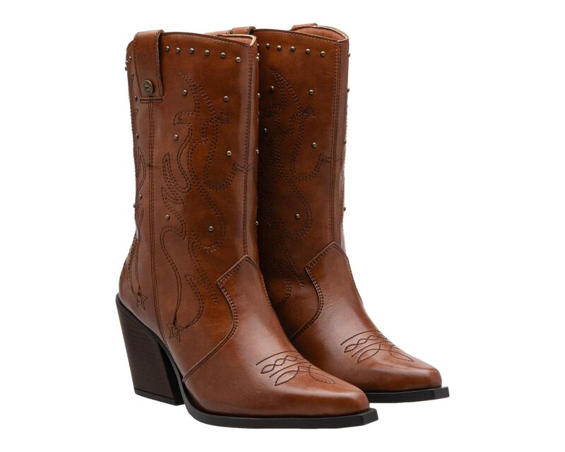 Botas Levi&acute;s&reg; Aury Para Mujer L1226151 Cog&ntilde;ac image number null