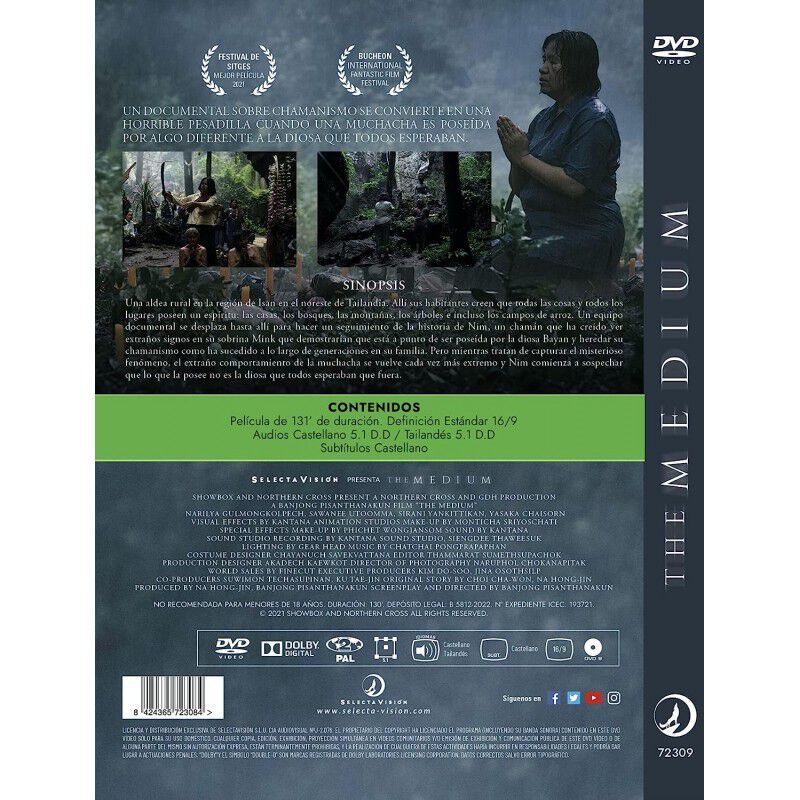 El M&eacute;dium [dvd] image number null