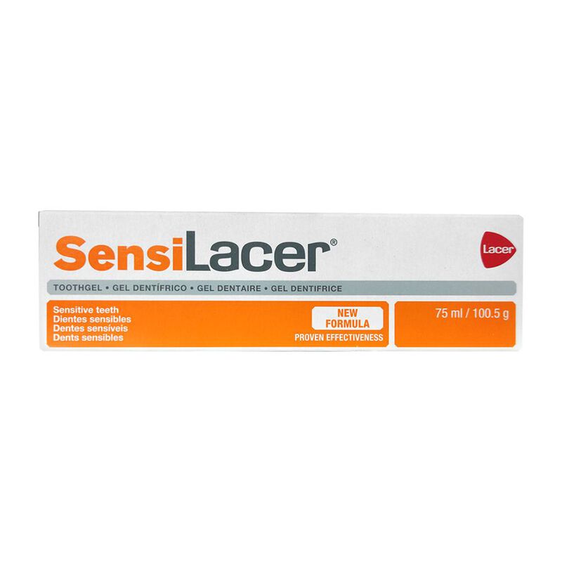 Sensilacer Lacer Gel Dent&iacute;frico 75ml Dientes Se... image number null