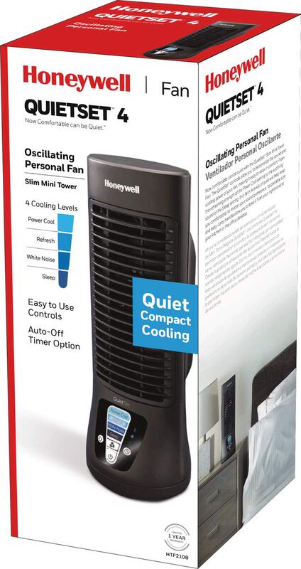 Ventilador De Mesa Honeywell Htf210b Quietset N... image number null