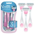 Maquinillas De Afeitar Desechables Gillette Venus Sensitive Para Mujer X3