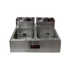 Freidora eléctrica doble 12L Shorbull