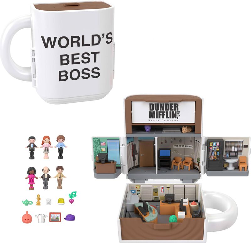Set De Juego Compacto Polly Pocket X The Office... image number null