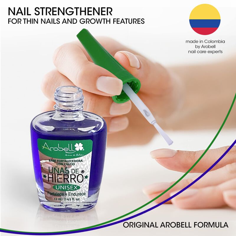 Fortalecedor De U&ntilde;as Arobell Iron Nails, Endure... image number null