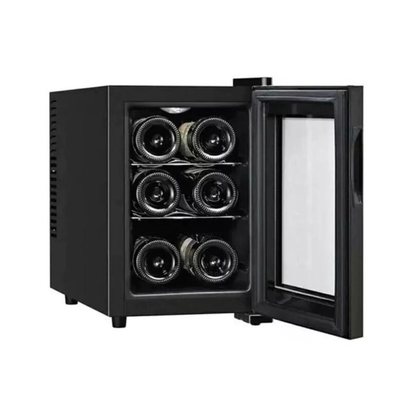 Cava Enfriador De Vinos Mabe 6 Botellas Negro M... image number null