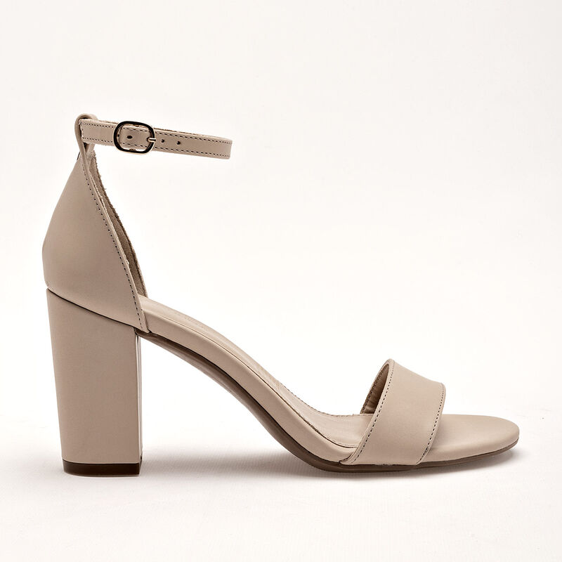 Lady Paulina Zapatilla Abierta Para Mujer Beige... image number null
