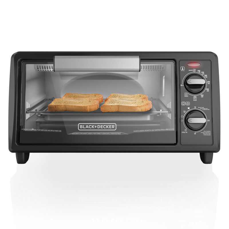 Horno Tostador B+D 4 Rebanadas TO1342B-MX Negro image number null