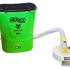 Fumigadora El&eacute;ctrica Husky HKFF20  Para Fertilizantes Y Granulados   20L color verde