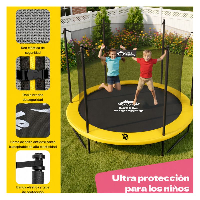 Trampol&iacute;n Brincol&iacute;n 12 Pies 3.7 M  Uso Rudo 260... image number null