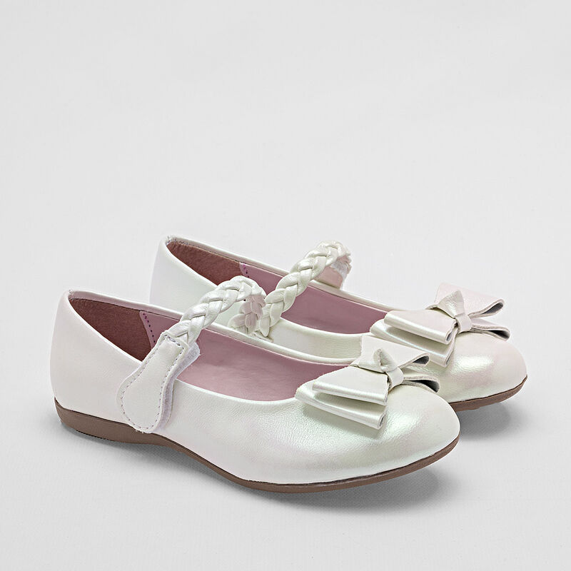 Tropicana Zapato de graduación para niña blanco... image number null