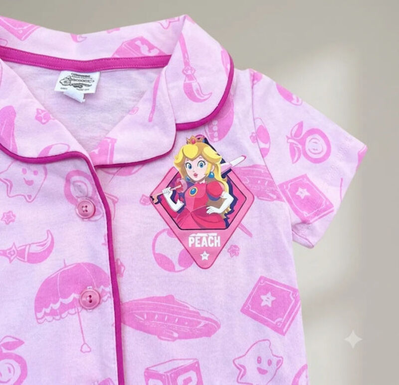 Pijama Princesas De Mario Bross Para Ni&ntilde;a Panta... image number null