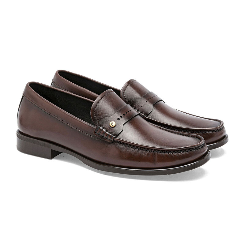 Gino Cherruti Mocas&iacute;n Caf&eacute; Para Hombre 147834cf image number null